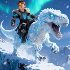 🦖 Ice T-Rex Rider LL06