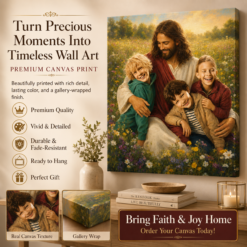 Jesus With 5 Children Faith Wall DL144
