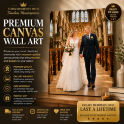 Timeless Love Wedding Canvas GE08