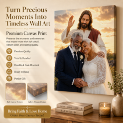 Jesus Timeless Love Wedding Canvas DL19