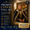 Royal King Custom Portrait Canvas GE03