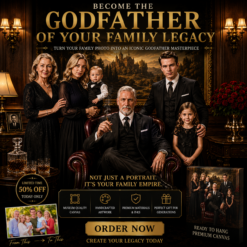 The Godfather Style Mafia Family Legacy Best Gift For Your Family TL09