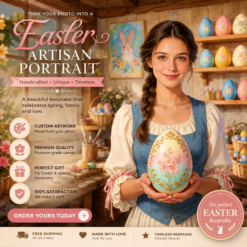 🎨 Easter Artisan Woman TL17